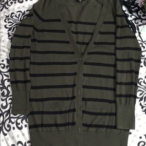 A.n.a Striped cardigan